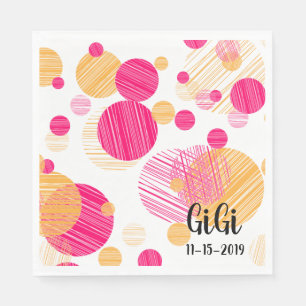 Polka-Dot-Muster Serviette