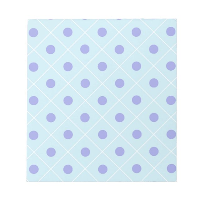 Polka Dot Notizblock (Vorderseite)