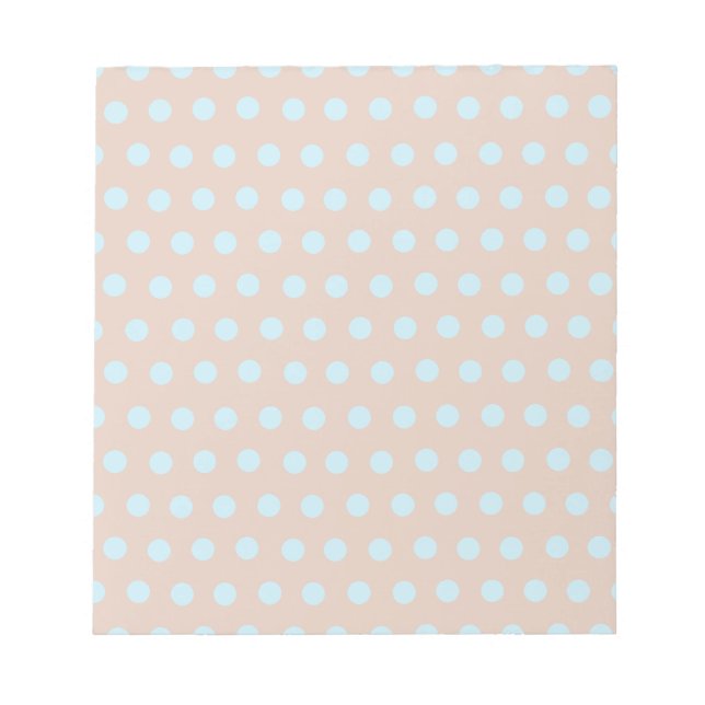 Polka Dot Notizblock (Vorderseite)