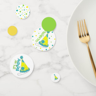 Polka Dot Party freut sich über Geburtstagsfeier Konfetti