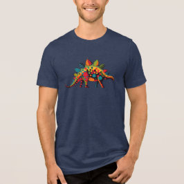 Polka Dot Party Pal: Stegosaurus Unisex T - Shirt