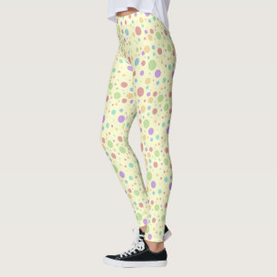 Polka Dot Pastel Leggings