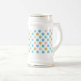 Polka dot pastel Tasse 650 ml