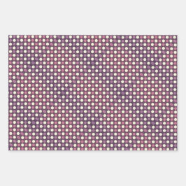 Polka Dot Pattern Geschenkwrap Geschenkpapier Set