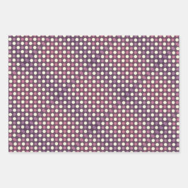 Polka Dot Pattern Geschenkwrap Geschenkpapier Set