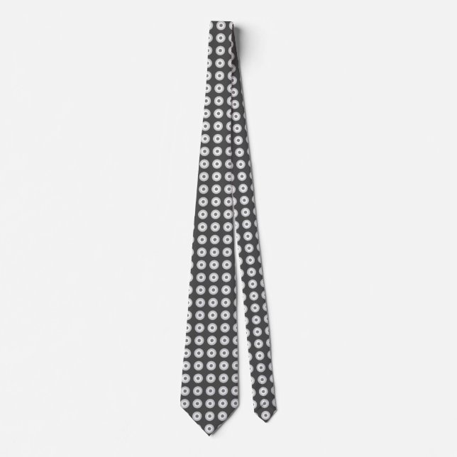 Polka Dot Pattern Krawatte (Vorderseite)