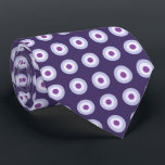 Polka Dot Pattern - Lila Blauer Violet Krawatte<br><div class="desc">Tolle Geschenkideen zum Geburtstag,  Weihnachten,  Vatertag ..</div>