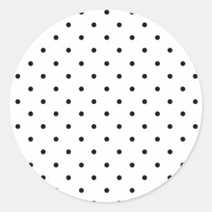 Polka Dot & Pink Umschlag Aufkleber Sticker