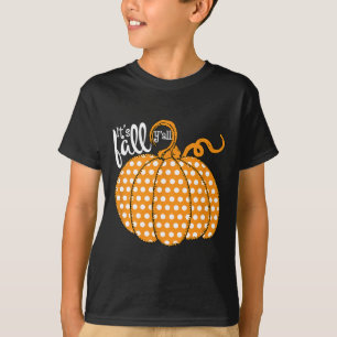 Polka Dot Pumpkin glücklicher Fall - sein Fall Yal T-Shirt