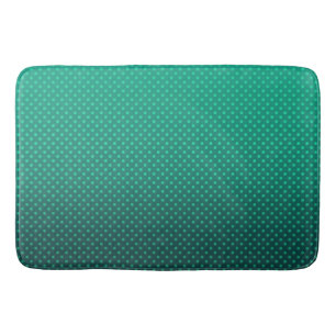 Polka dot radigrave schwarze Farben dunkler Druck Badematte