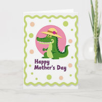 Polka Dot Reptil Freund Karte