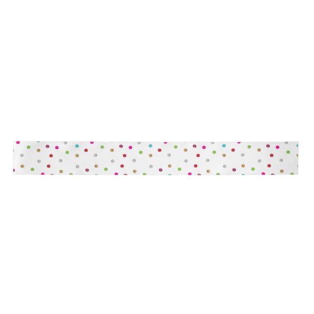 Polka Dot Ribbon Satinband (Vorderseite)
