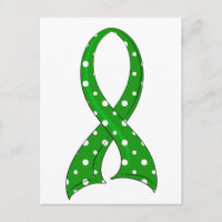 Polka Dot Ribbon Traumatic Brain Injury TBI