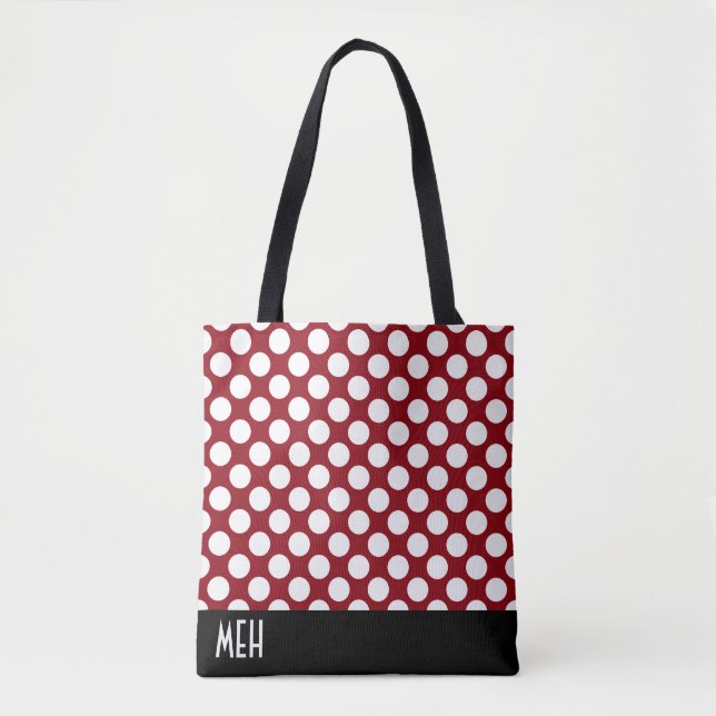 Polka Dot RM Monogramm (Vorderseite)