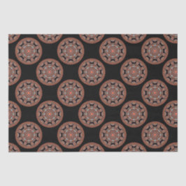 Polka Dot Safari Sunset Bohemisch Star Fall Mandal Seidenpapier