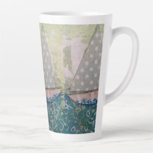 Polka-dot Sail Latte-Tasse Milchtasse