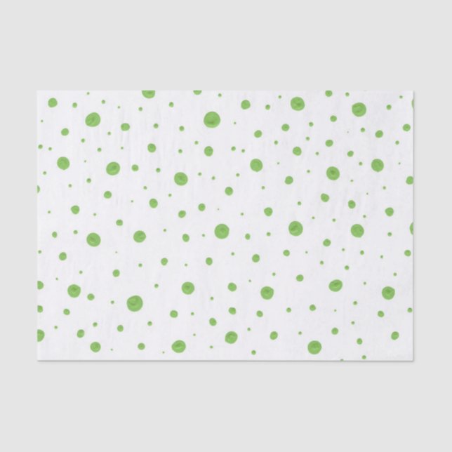 Polka-Dot Seidenpapier (Vorderseite)