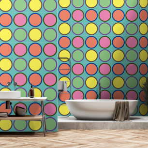 Polka dot tapete