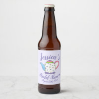 Polka Dot Teapot Nachmittag Tea Bridal Babydusche
