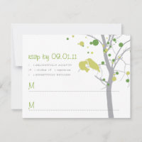 Polka Dot Tree mit Love Birds UAWG