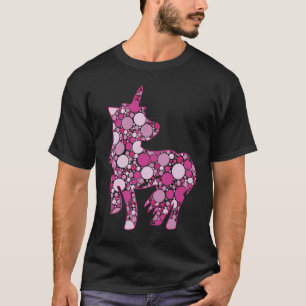 Polka Dot Unicorn International Dot Day Pink Unico T-Shirt