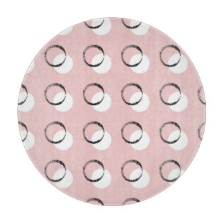 Polka dot, vielseitiges, nahtloses Muster Schneidebrett