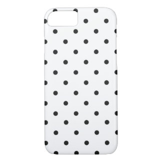 Polka Dot White & Black Case-Mate iPhone Hülle