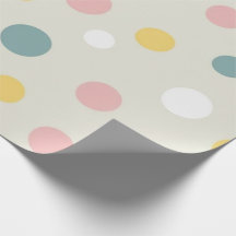 Polka dot wrapping Paper