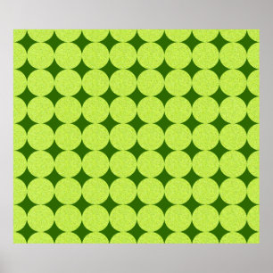 Polka Dots and Diamonds von Shirley Taylor Poster