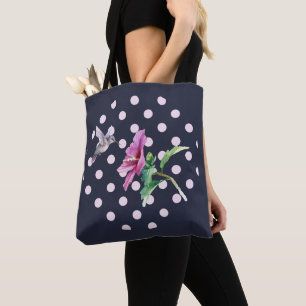 Polka Dots and Hummingbird