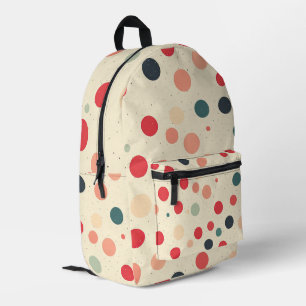 Polka Dots Bedruckter Rucksack