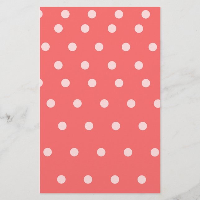 Polka dots briefpapier (Vorderseite)