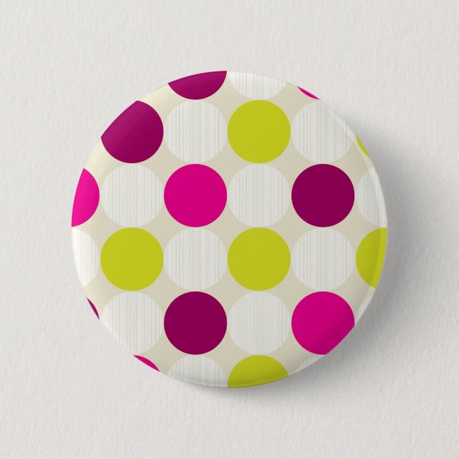 Polka Dots Button (Vorderseite)