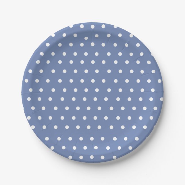 Polka Dots Custom Paper Teller (Vorderseite)