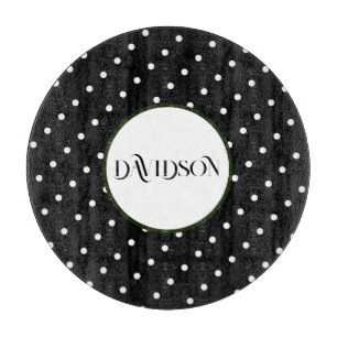 Polka Dots Cutting Board Schneidebrett