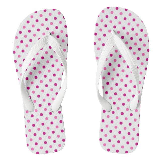 Polka Dots Flip Flops (Fußbett)