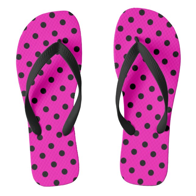 Polka Dots Flip Flops (Fußbett)