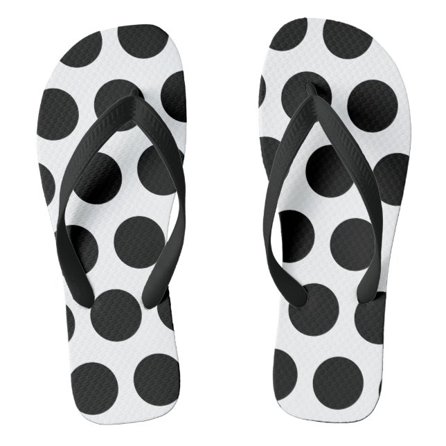 Polka Dots Flip Flops (Fußbett)