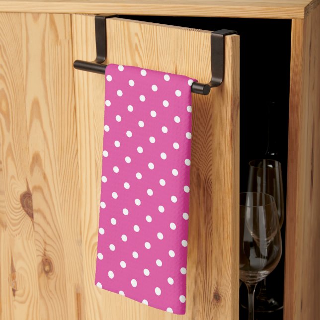 Polka Dots  Geschirrtuch (Drittel gefaltet)