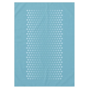 Polka Dots Gradienten dunklen Cyan + Ihre Ideen Tischdecke