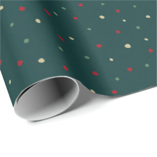 Polka Dots Holiday Geschenkpapier
