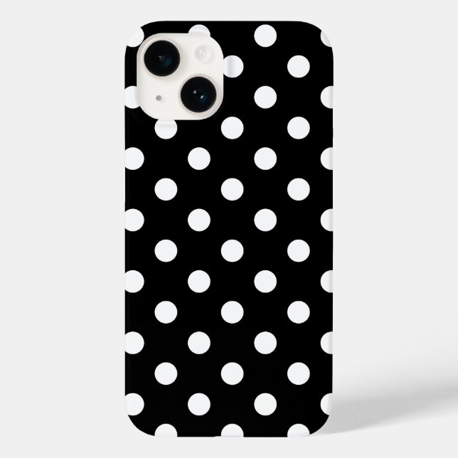 Polka Dots iPhone 14 Fall Case-Mate iPhone Hülle (Rückseite)