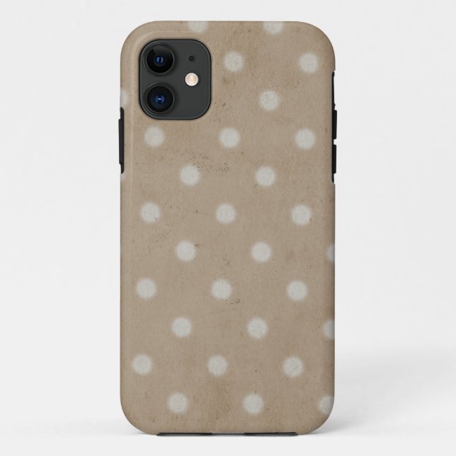 Polka Dots iPhone Case (Rückseite)