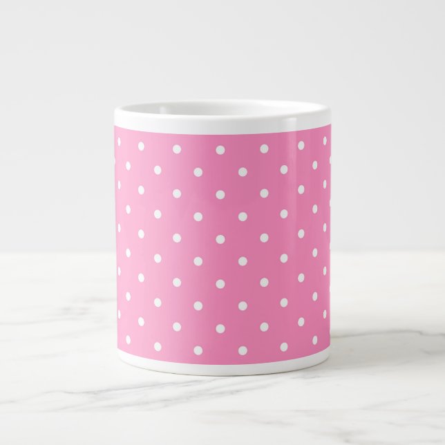 Polka Dots Jumbo-Tasse (Vorderseite)