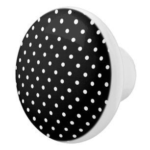 Polka Dots Keramik Knob Keramikknauf