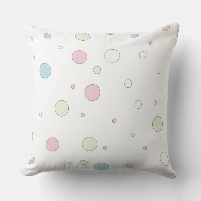 Polka Dots Kissen (Vorderseite)