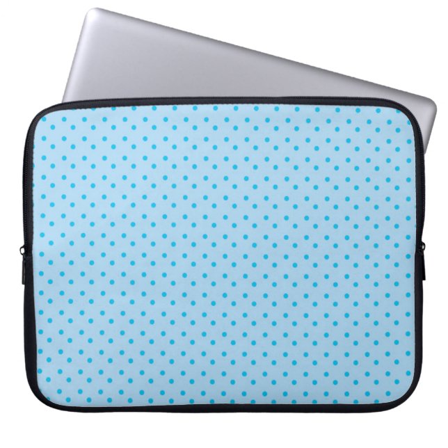 Polka Dots Laptopschutzhülle (Vorderseite)