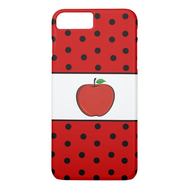 Polka Dots Lehrer's Apple iPhone 7 Plus Fall Case-Mate iPhone Hülle (Rückseite)