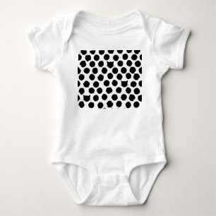 Polka Dots mit Katzengesichtern: Spielerisch Vinta Baby Strampler