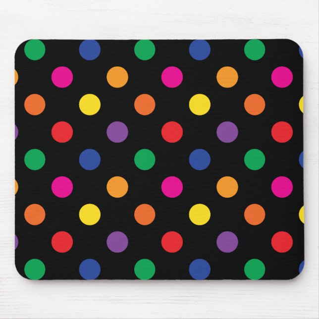 Polka Dots Mousepad (Vorne)